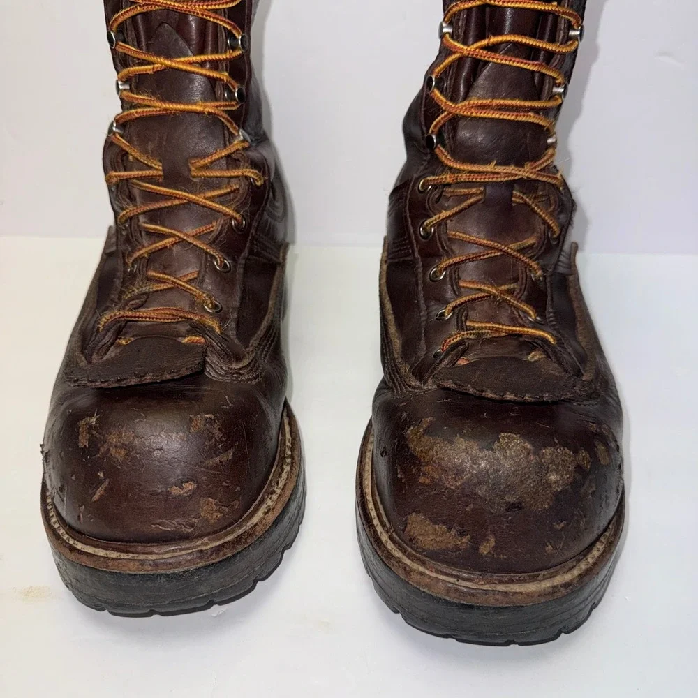 Hoffman Boots 600CT Powerline Boots Men 10.5 Leather Waterproof Composite Toe